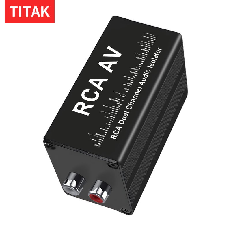 Audio Music Isolator - Taşınabilir 3.5mm aux Topraklama Döngü İzolatörü