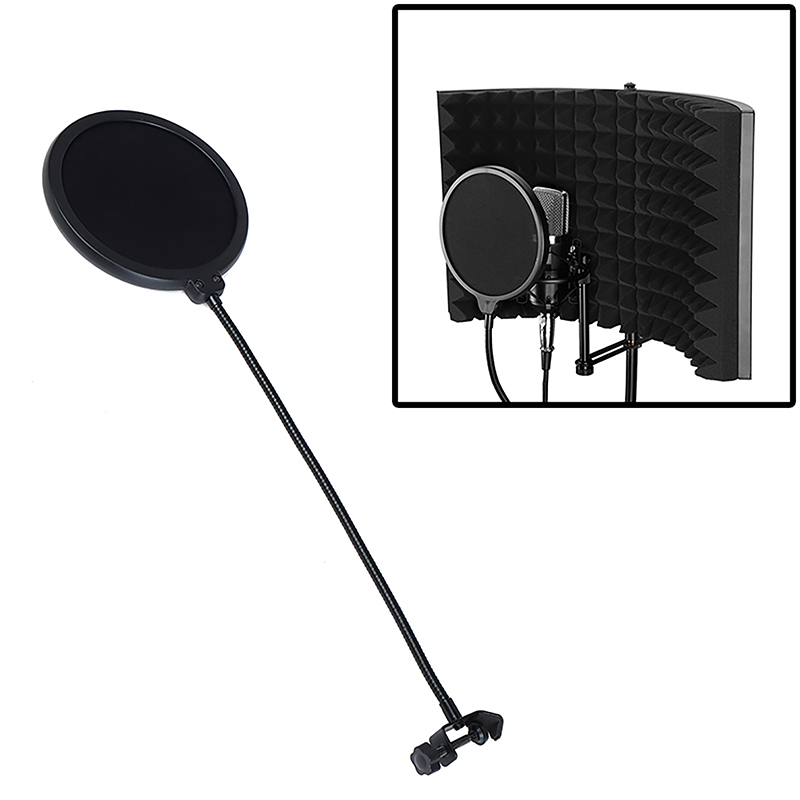 Recording Pop Filter - Konuşma Kayıt Aksesuarları İçin Mikrofon Kalkanı