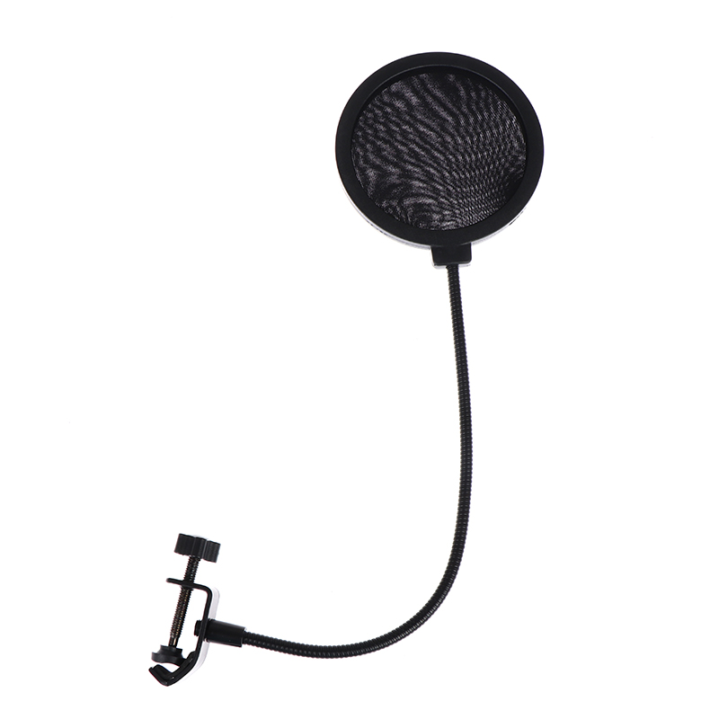 Recording Pop Filter - 1 adet 100mm çift katmanlı mikrofon