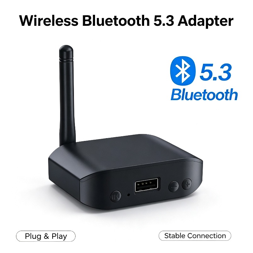 Audio Music Link - Araç Bluetooth Adaptörü 5.0 Ses Alıcısı