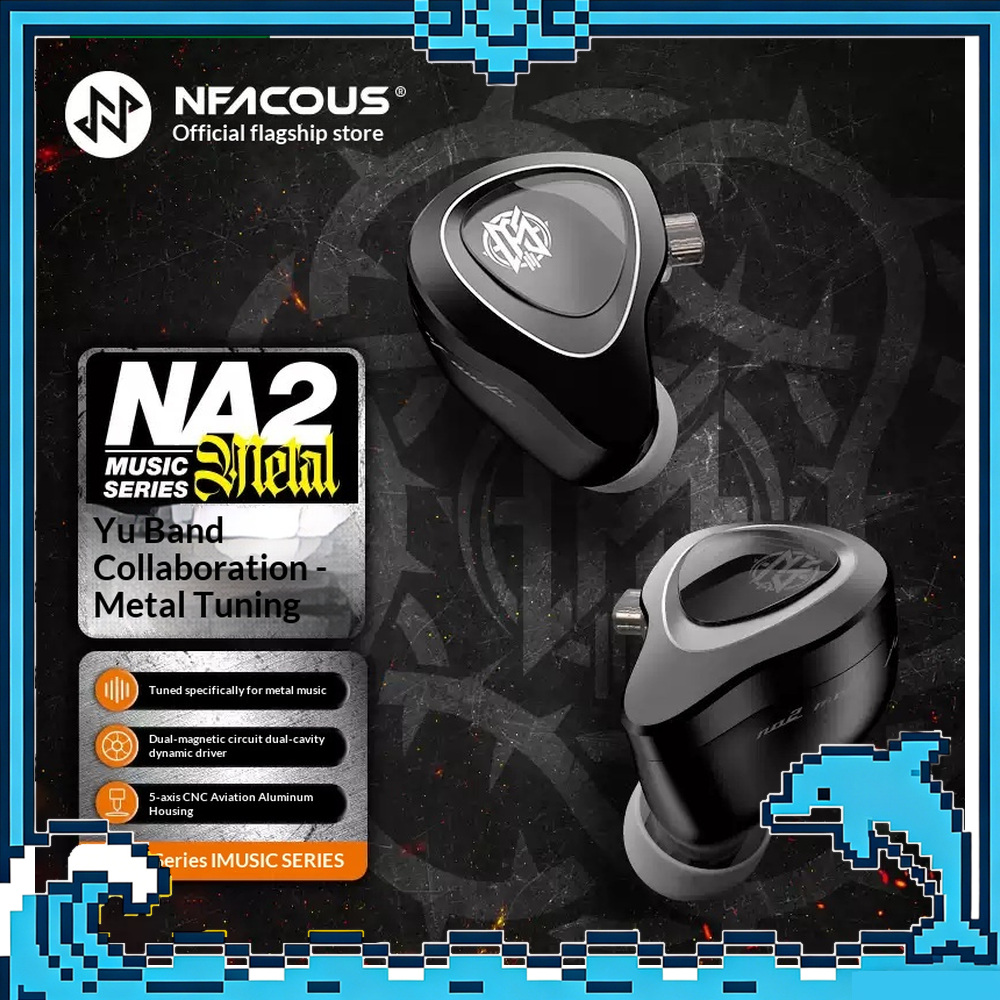 Audio Music Edit - NF Audio NA2 Metal Dinamik Sürücülü