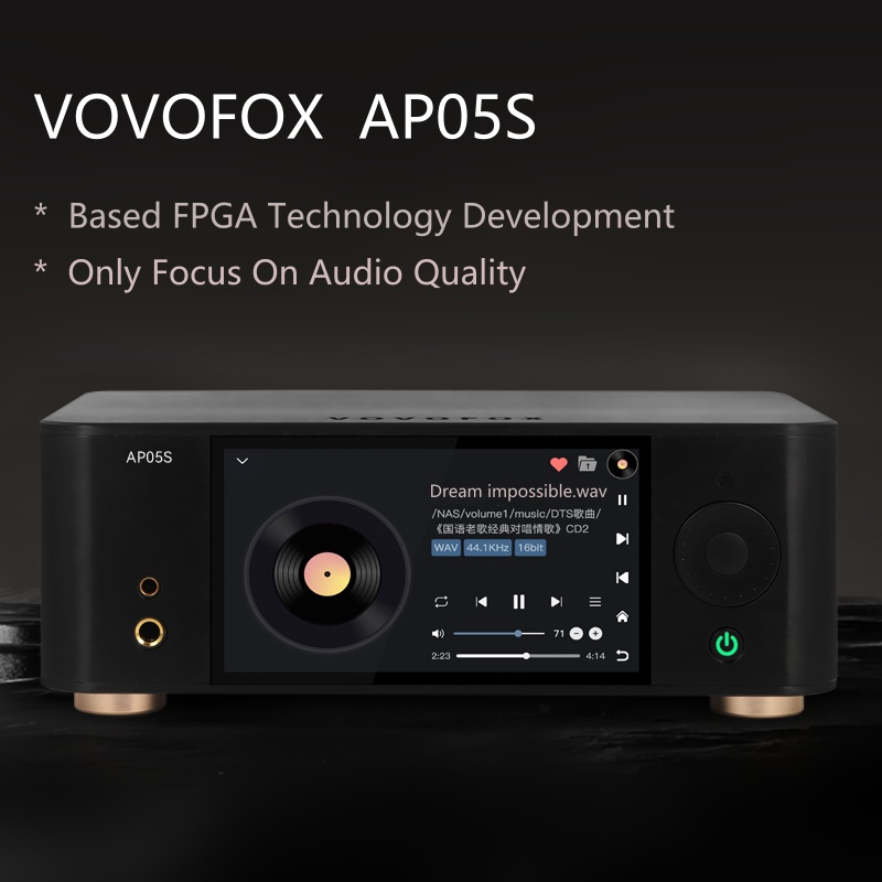 Audio Without Music - VOVOFOX-HiFi AP05S Kayıpsız Müzik Çalar Tabanlı