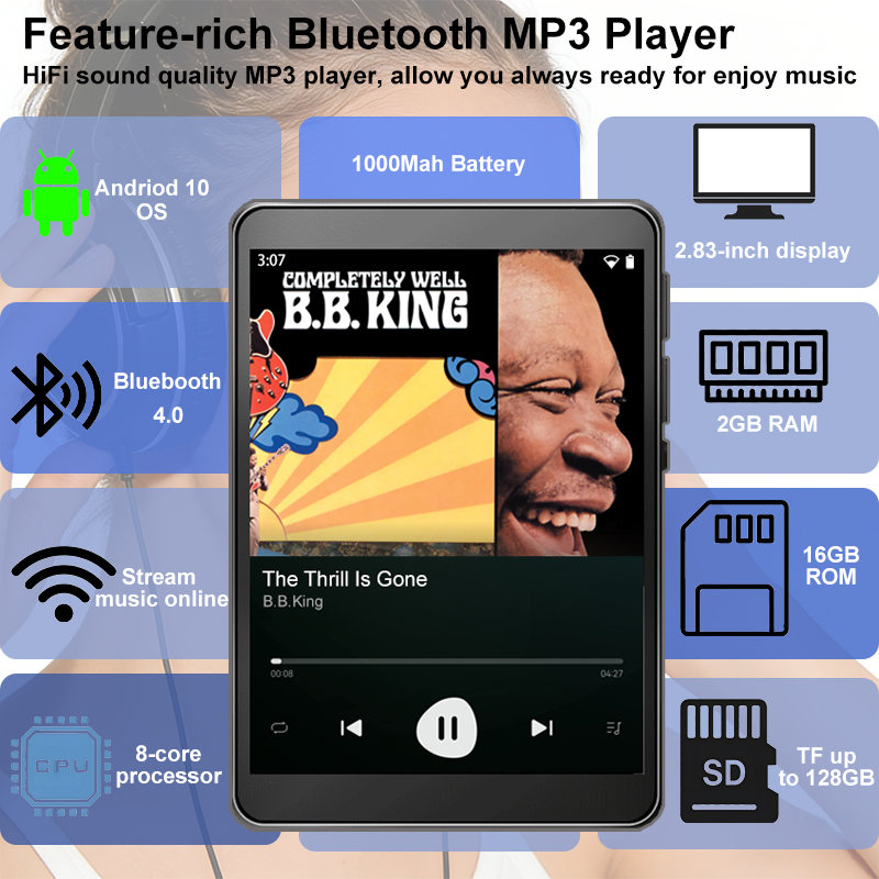Audio Music Store - WiFi MP3 Çalar Android 10 Spotify