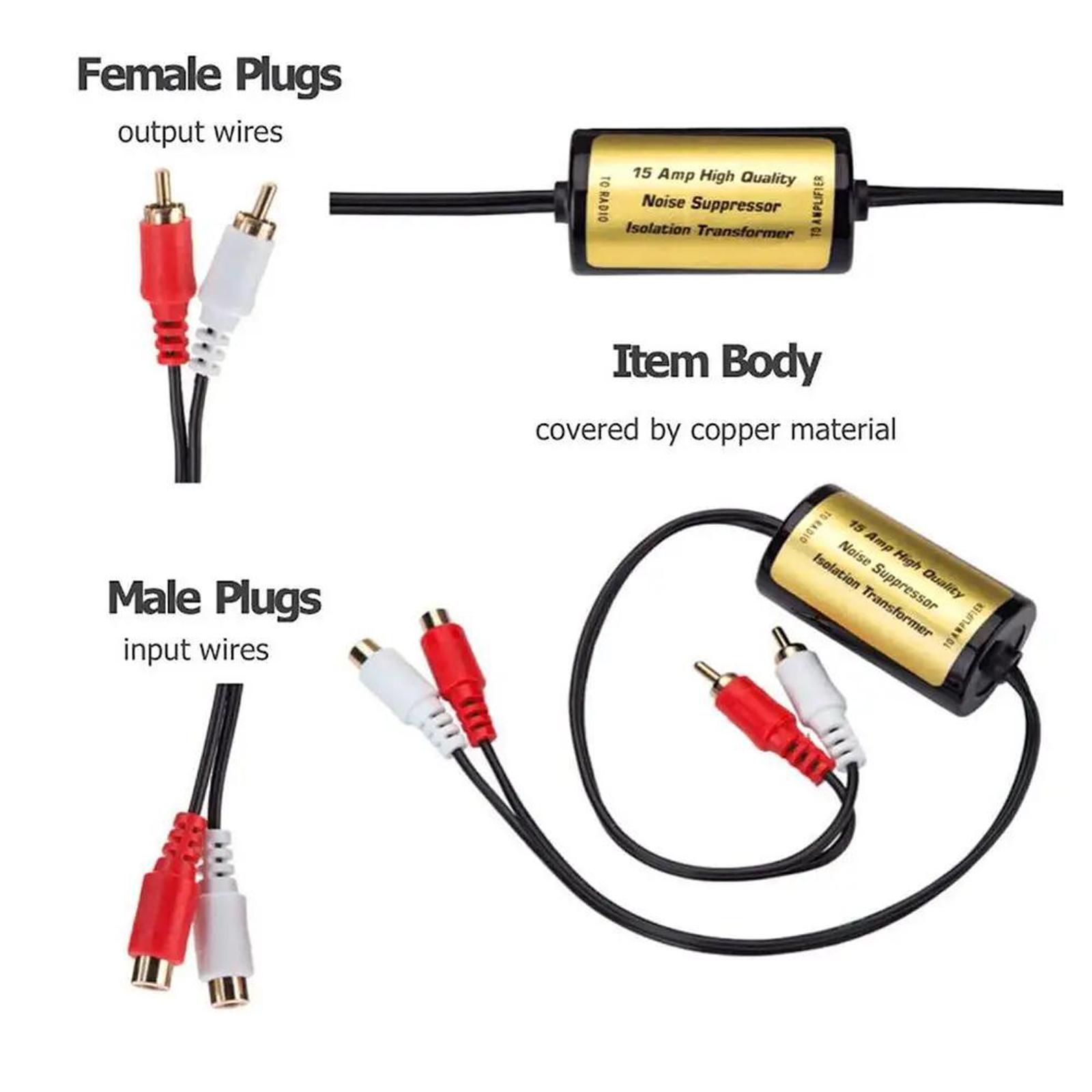 Genel RCA Ses Gürültü Filtresi - Audio Music Isolator incelemesi ve fiyatı