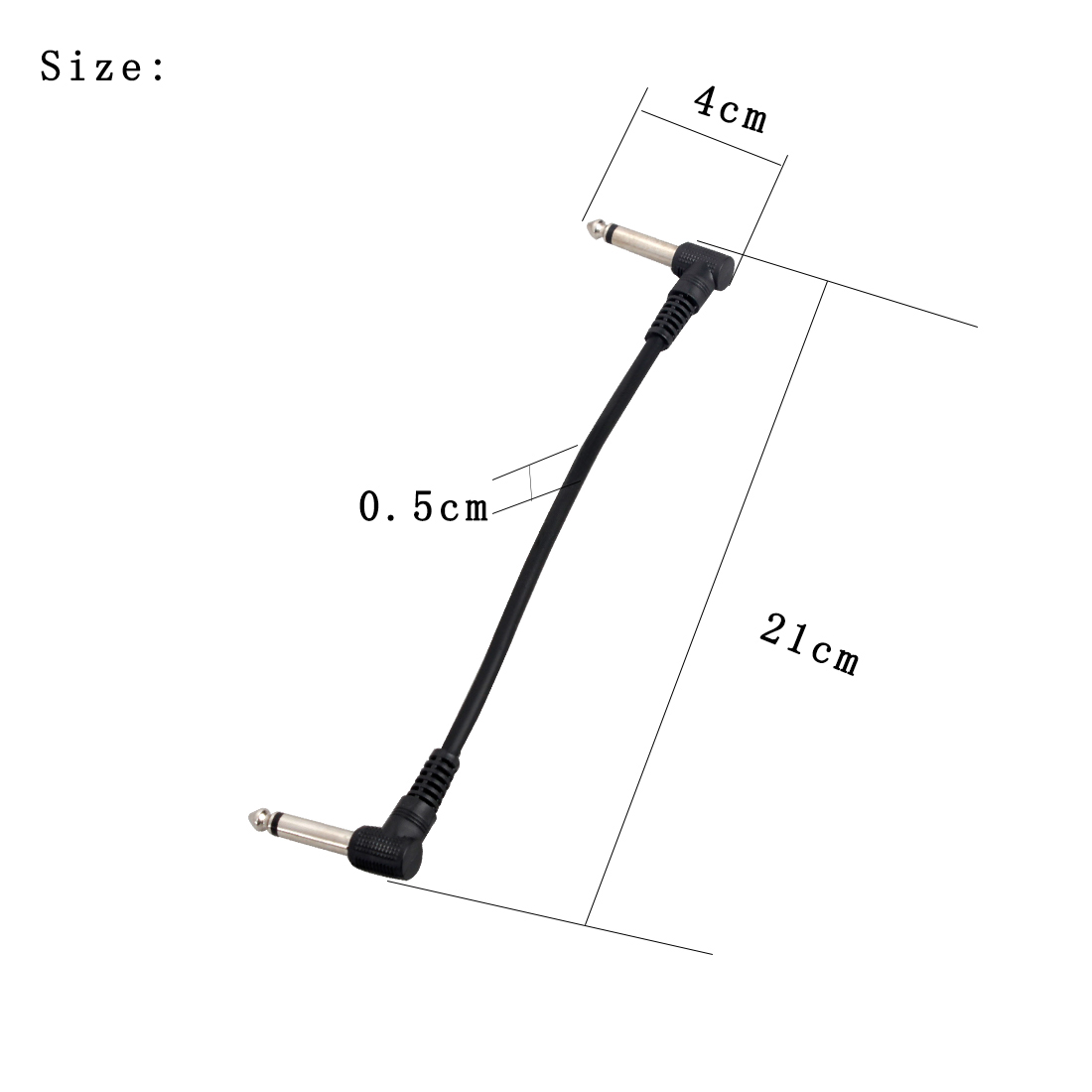 6 adet Gitar Efekt Pedal Kablo - Audio Music Link incelemesi ve fiyatı