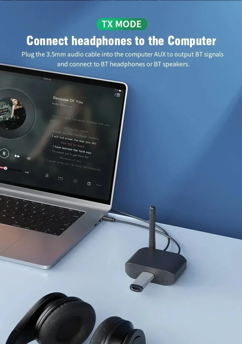 Hoparlörler için Bluetooth Ada - Audio Music Link incelemesi ve fiyatı