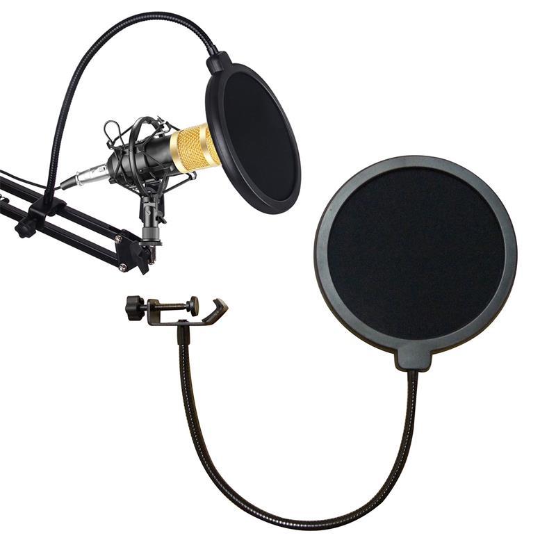 Dayanıklı çift katmanlı cam st - Recording Pop Filter incelemesi ve fiyatı