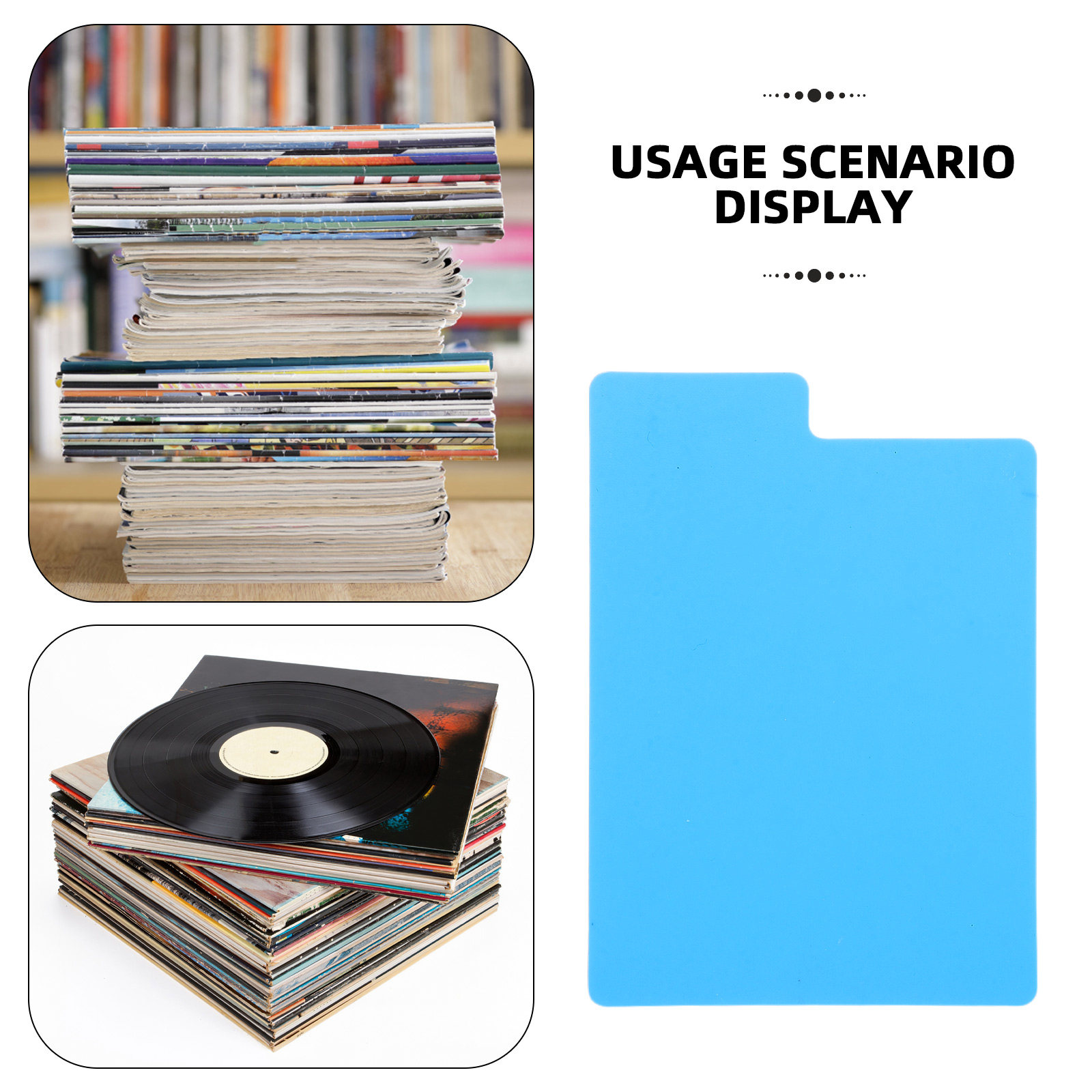 50 adet vinil plak bölücüler D - Audio Music Store incelemesi ve fiyatı