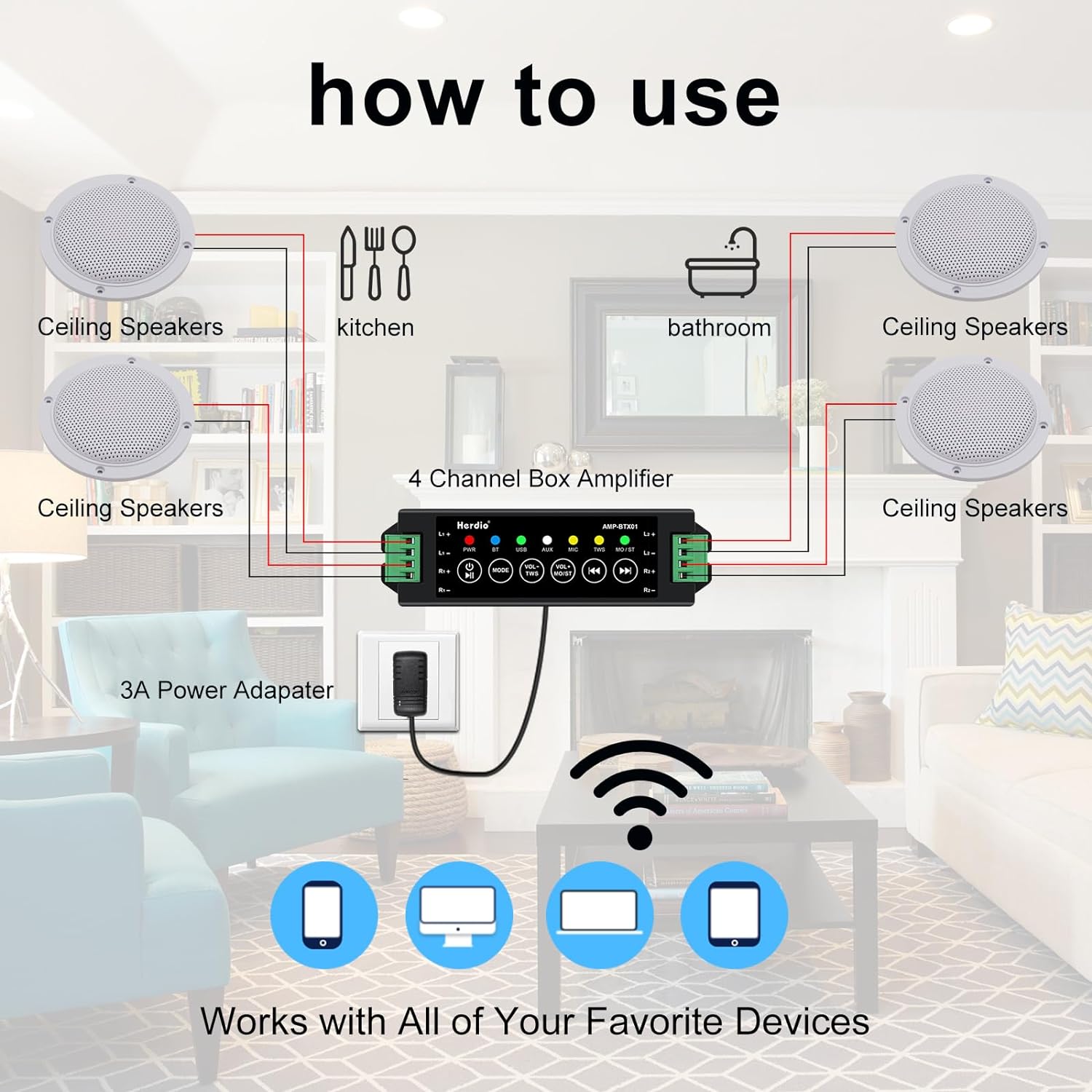 Herdio 4 Adet 320 W Duvar Tava - Audio Music Store incelemesi ve fiyatı