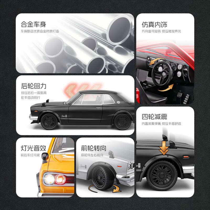 1:22 Nissan Skyline GT-R Hakos - Audio Music Car incelemesi ve fiyatı