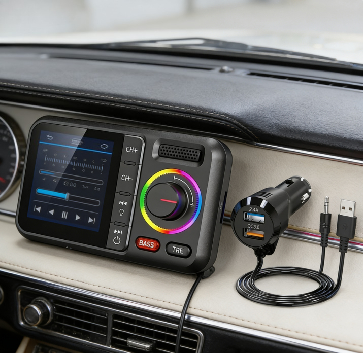 Büyük Renkli Ekranlı Kablosuz  - Audio Music Car incelemesi ve fiyatı