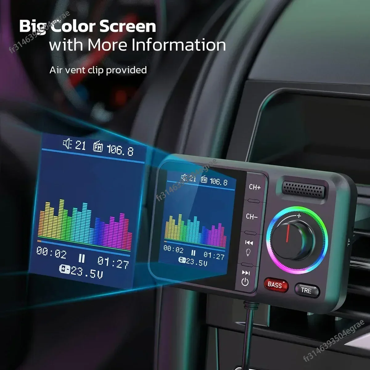 Büyük Renkli Ekranlı Kablosuz  - Audio Music Car incelemesi ve fiyatı