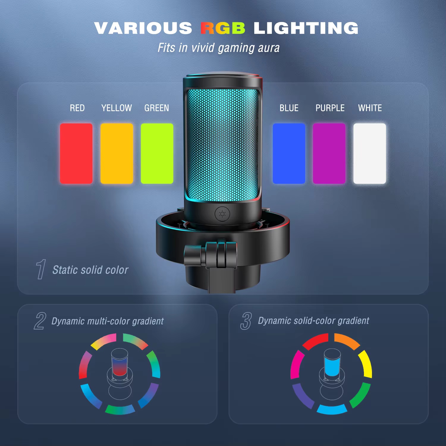 RGB Kontrollü FIFINE Oyun Mikr - Recording Pop Filter incelemesi ve fiyatı